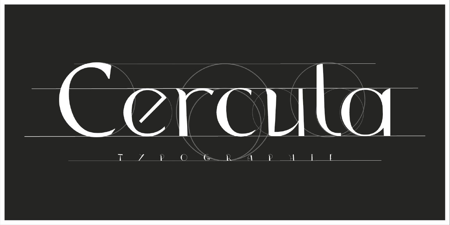 Typographie Cercula