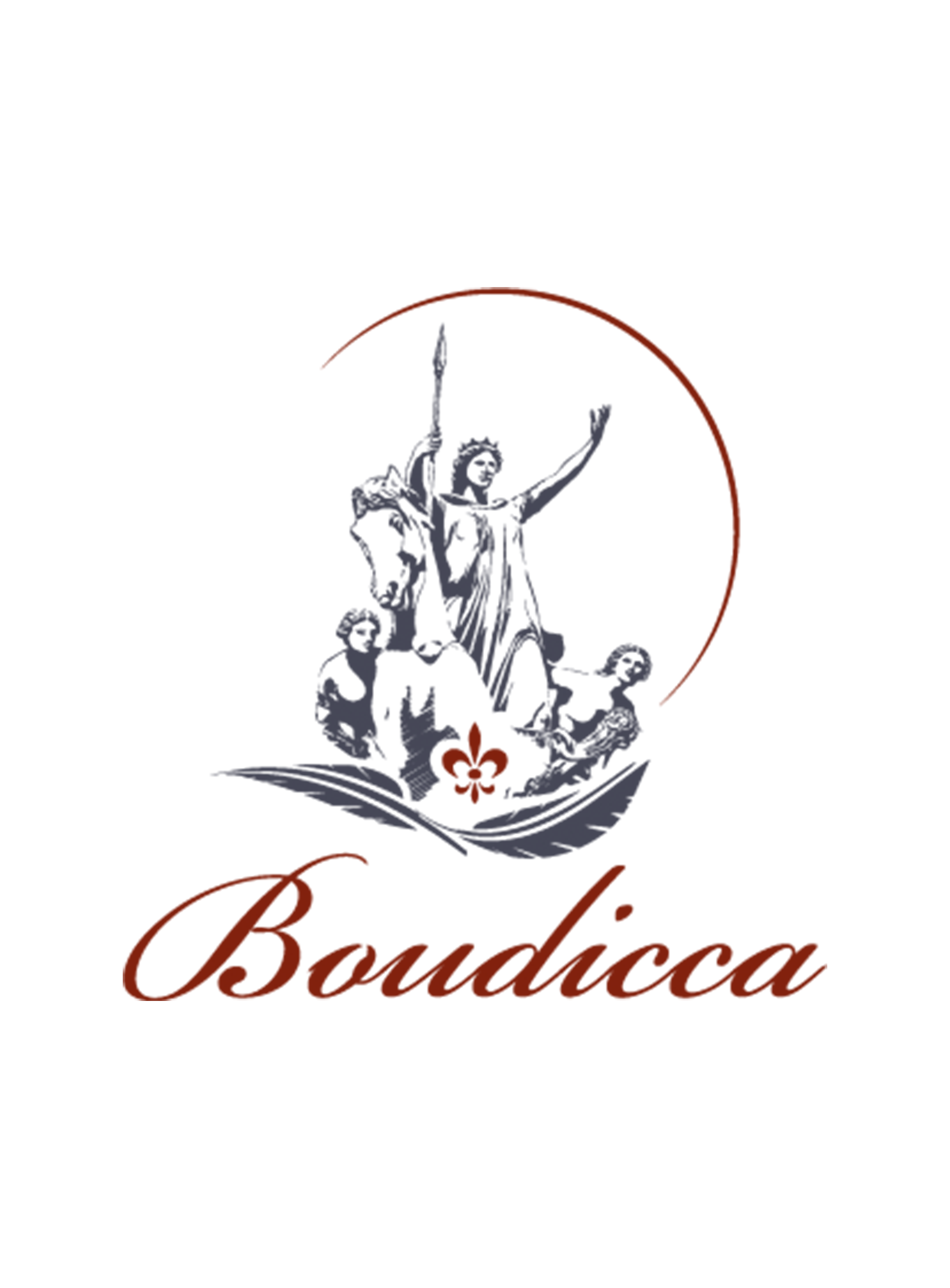 Logo pour Boudicca, une communauté de personnes engagées à vivre plus consciemment.