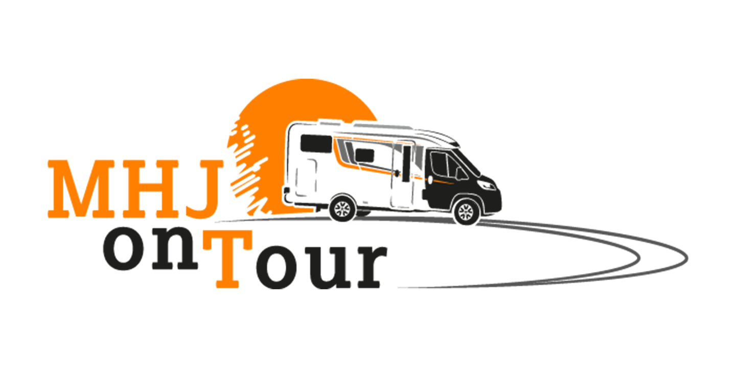 Logo pour MHJ on Tour, un blog privé sur les voyages en camping-car.